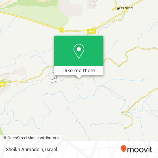 Sheikh Ahmadein map