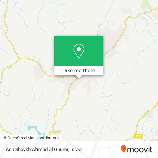 Карта Ash Shaykh Aḩmad al Ghumr