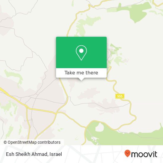 Esh Sheikh Ahmad map