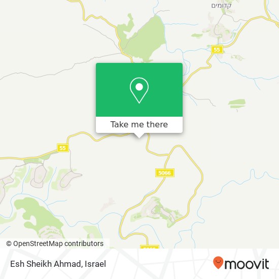 Esh Sheikh Ahmad map
