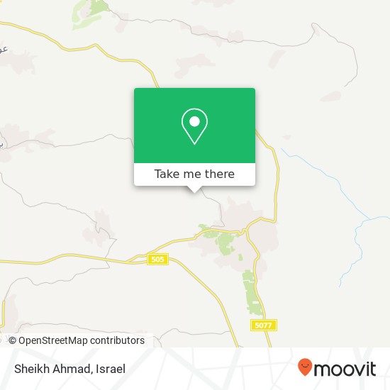 Sheikh Ahmad map