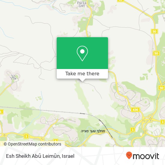 Esh Sheikh Abū Leimūn map