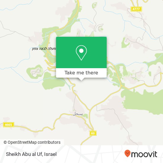 Карта Sheikh Abu al Uf