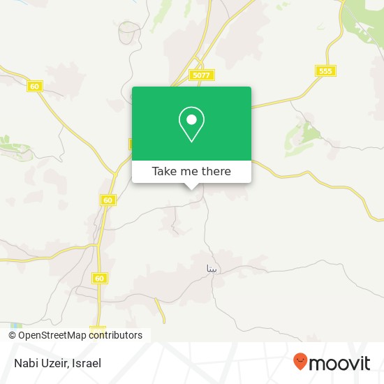 Карта Nabi Uzeir