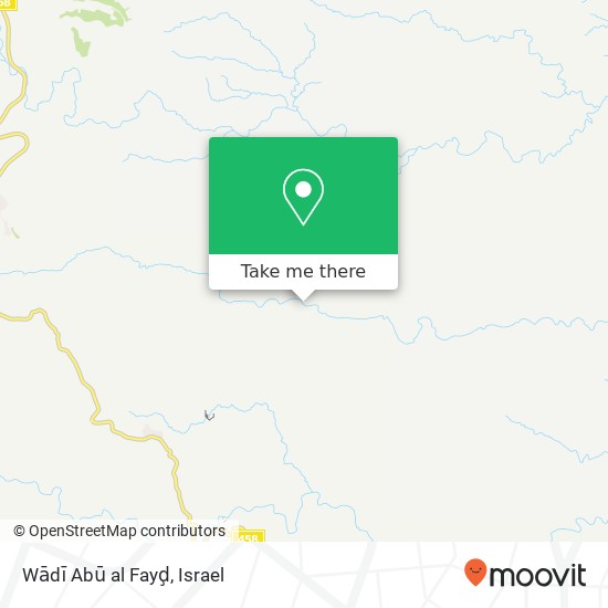Карта Wādī Abū al Fayḑ