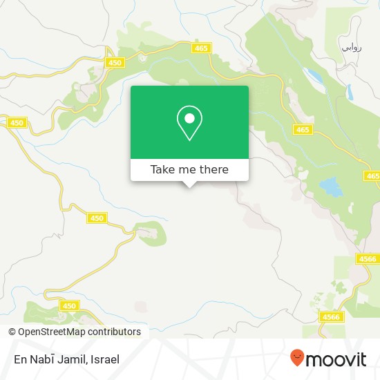 En Nabī Jamil map