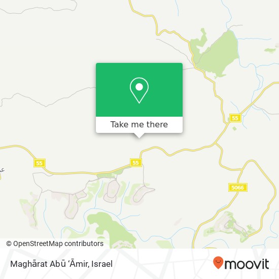 Maghārat Abū ‘Āmir map