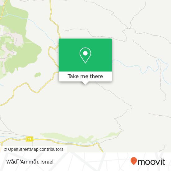 Wādī ‘Ammār map