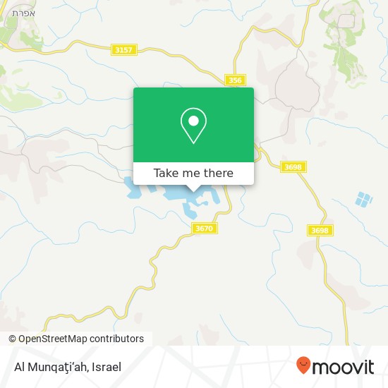 Al Munqaţi‘ah map