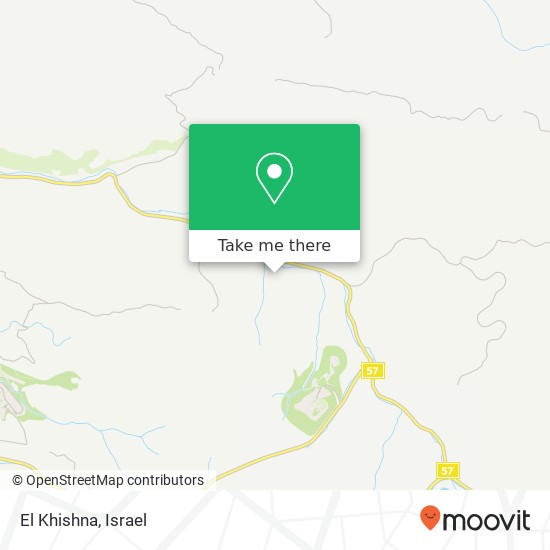 Карта El Khishna