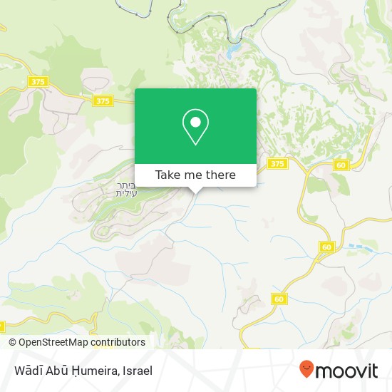 Wādī Abū Ḥumeira map