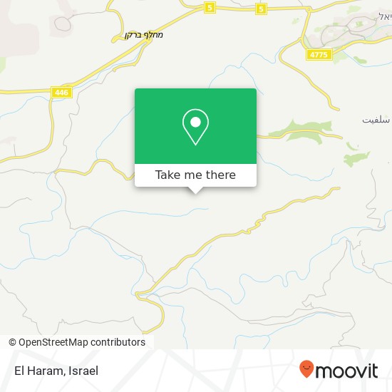 El Haram map
