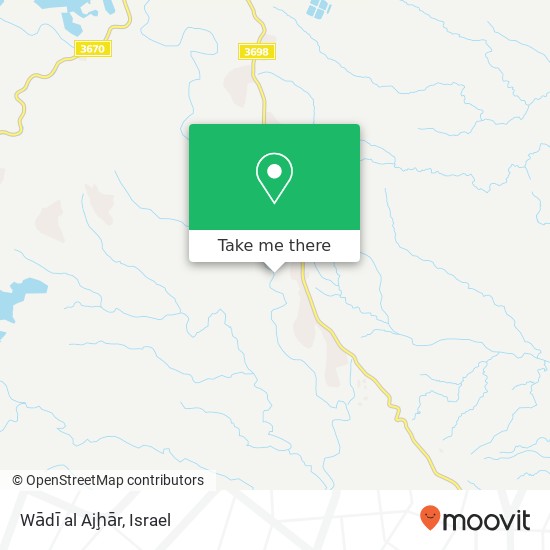 Wādī al Ajḩār map