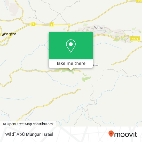 Wādī Abū Mungar map