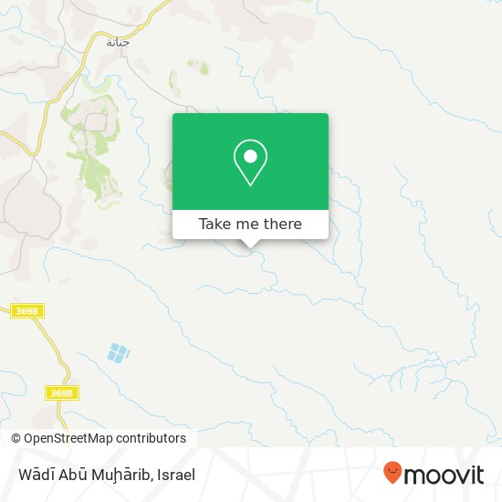 Wādī Abū Muḩārib map