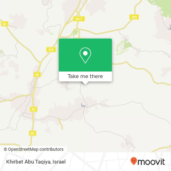 Khirbet Abu Taqiya map