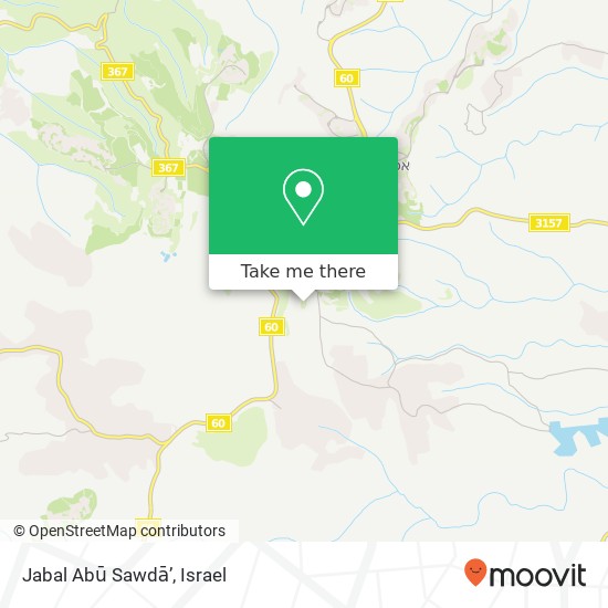 Карта Jabal Abū Sawdā’
