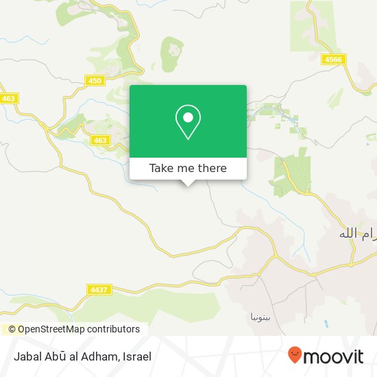 Jabal Abū al Adham map