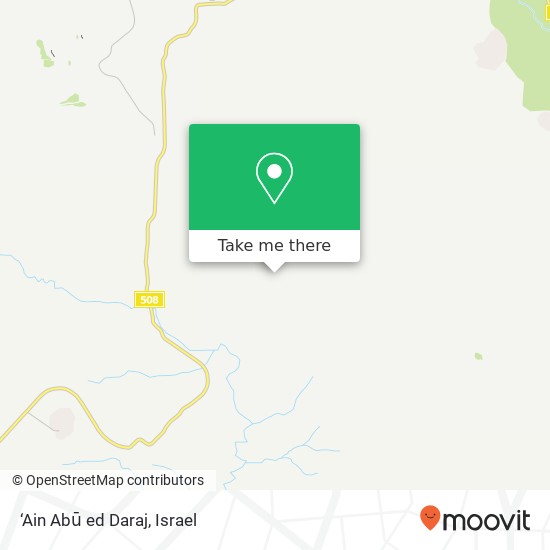 ‘Ain Abū ed Daraj map