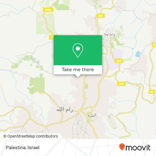 Palestina map
