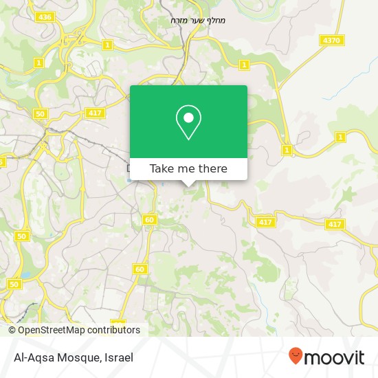 Карта Al-Aqsa Mosque