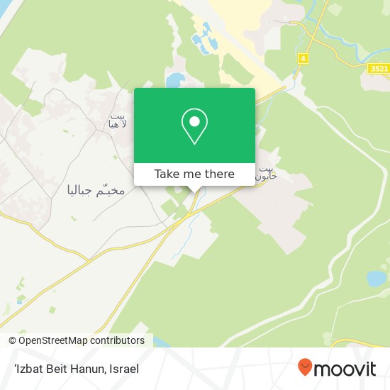 ‘Izbat Beit Hanun map