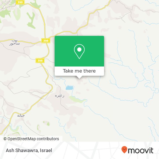 Ash Shawawra map