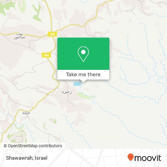 Shawawrah map