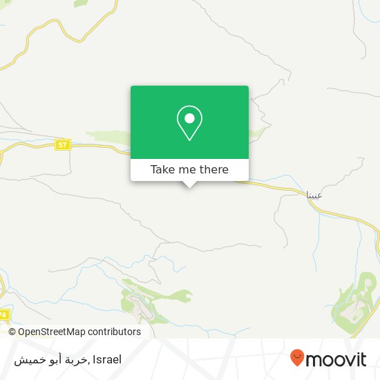 خربة أبو خميش map