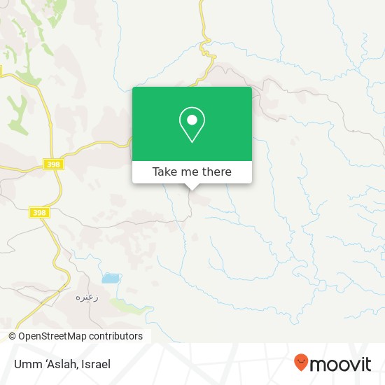 Карта Umm ‘Aslah