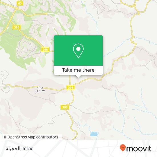 الحجيلة map