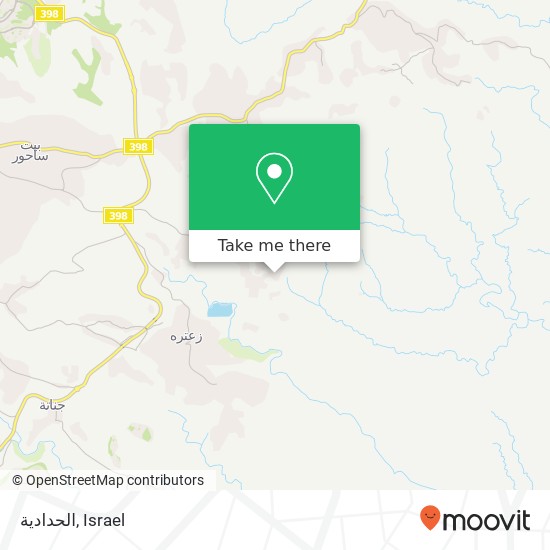 الحدادية map