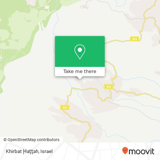 Khirbat Ḩaţţah map