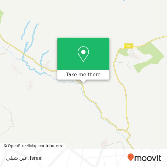 عين شبلي map