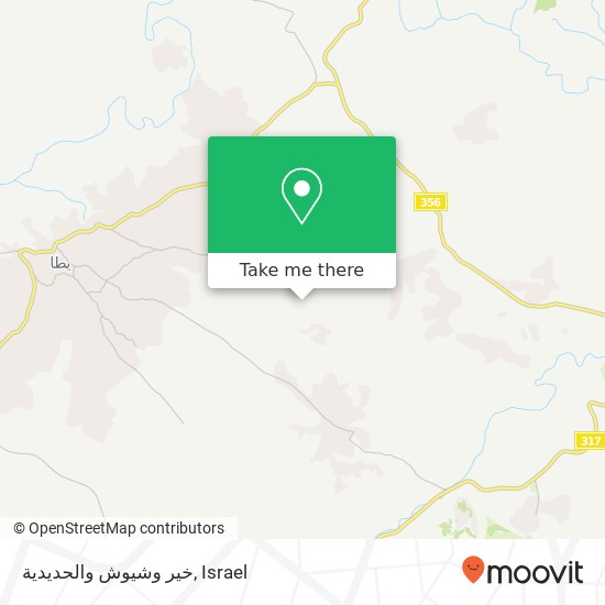 خير وشيوش والحديدية map