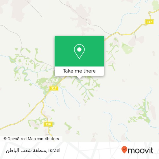 منطقة شعب الباطن map