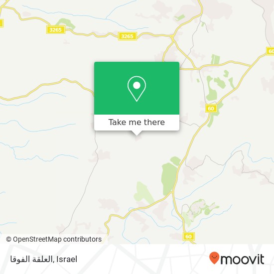 العلقة الفوقا map