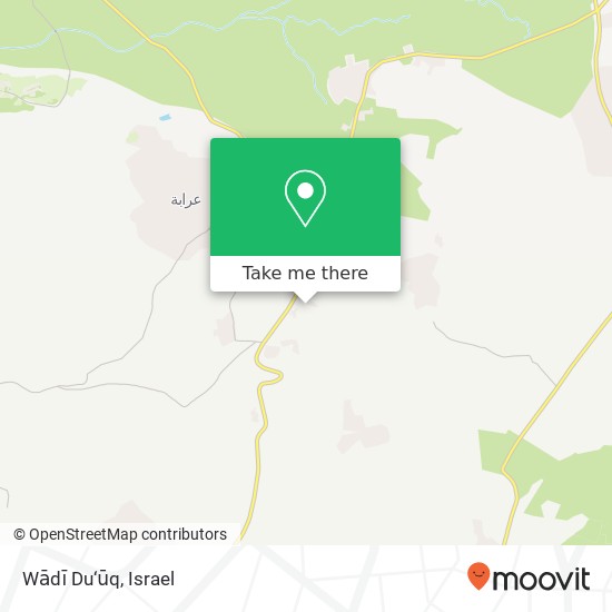 Wādī Du‘ūq map