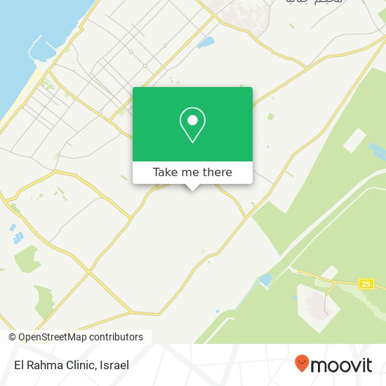 El Rahma Clinic map