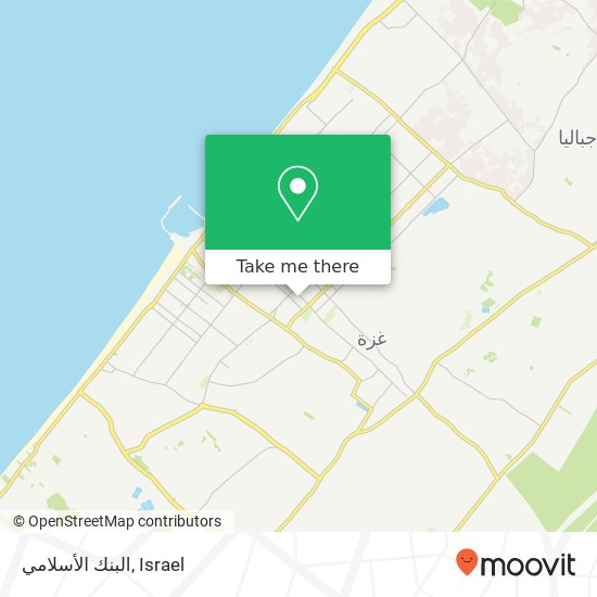 البنك الأسلامي map