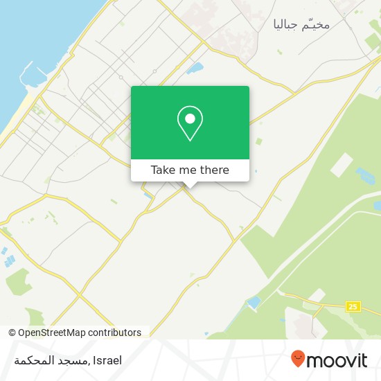 مسجد المحكمة map