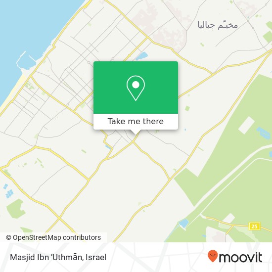 Masjid Ibn ‘Uthmān map