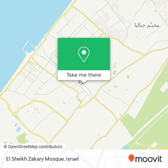 Карта El Sheikh Zakary Mosque