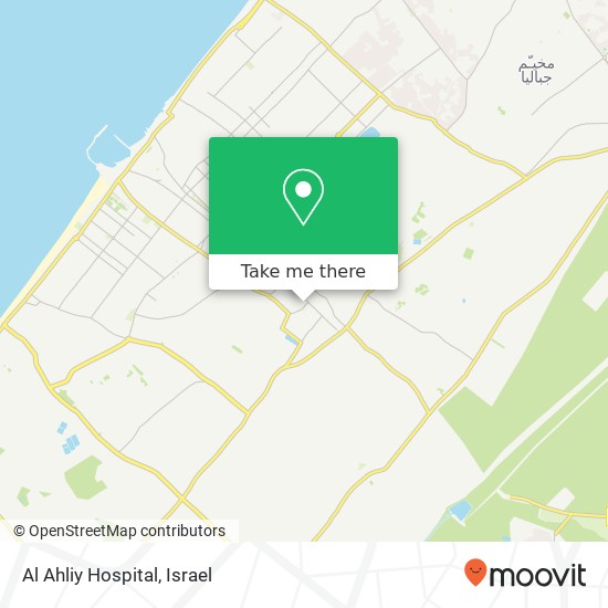 Al Ahliy Hospital map