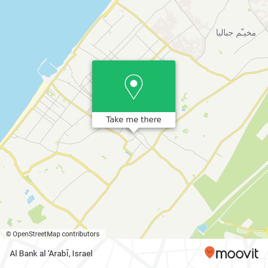 Al Bank al ‘Arabī map