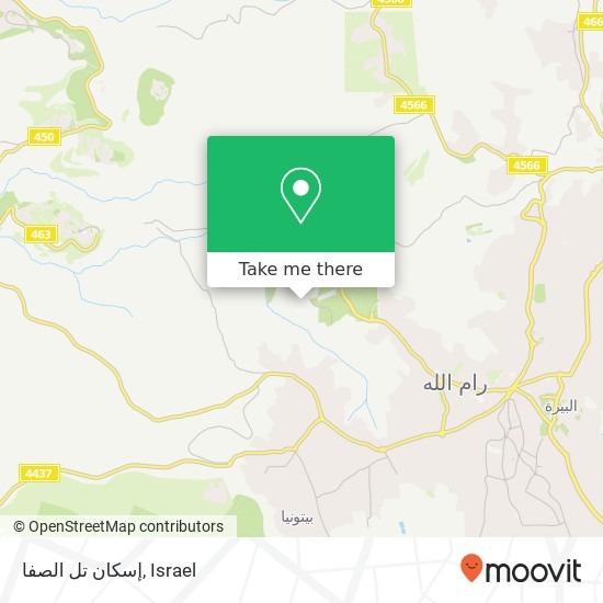 إسكان تل الصفا map