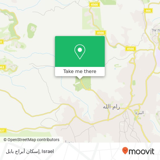 إسكان أبراج بابل map