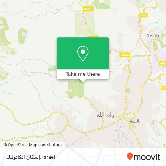 إسكان الكاثوليك map