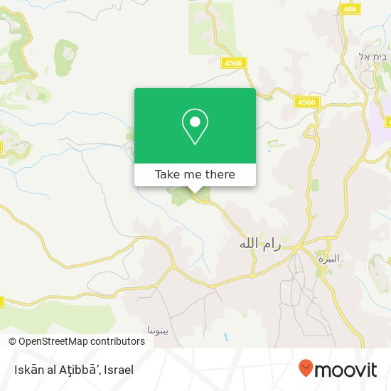 Iskān al Aţibbā’ map