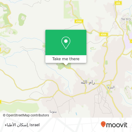 إسكان الأطباء map